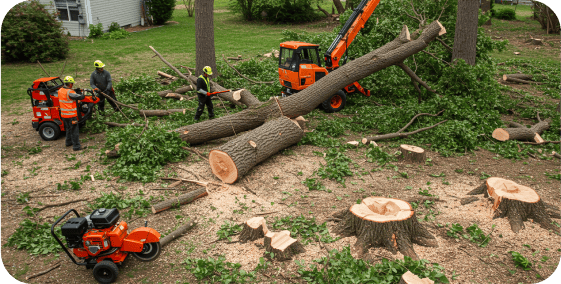 tree service pruning and trimming